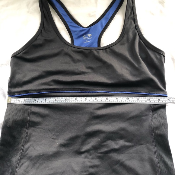 CHAMPION Black High Compression Racer Back Tank L - Picture 3 of 7